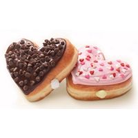 A Sweetheart Deal at Dunkin' Donuts: Heart-Shaped Donuts Return
