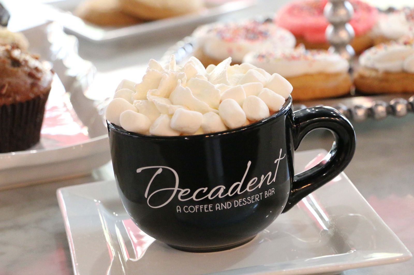 Decadent A Coffee and Dessert Bar Opens First Location in Houston, TX!