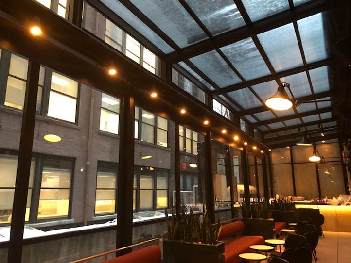 Moxy Hotel Features Retractable Roof by Roll-A-Cover