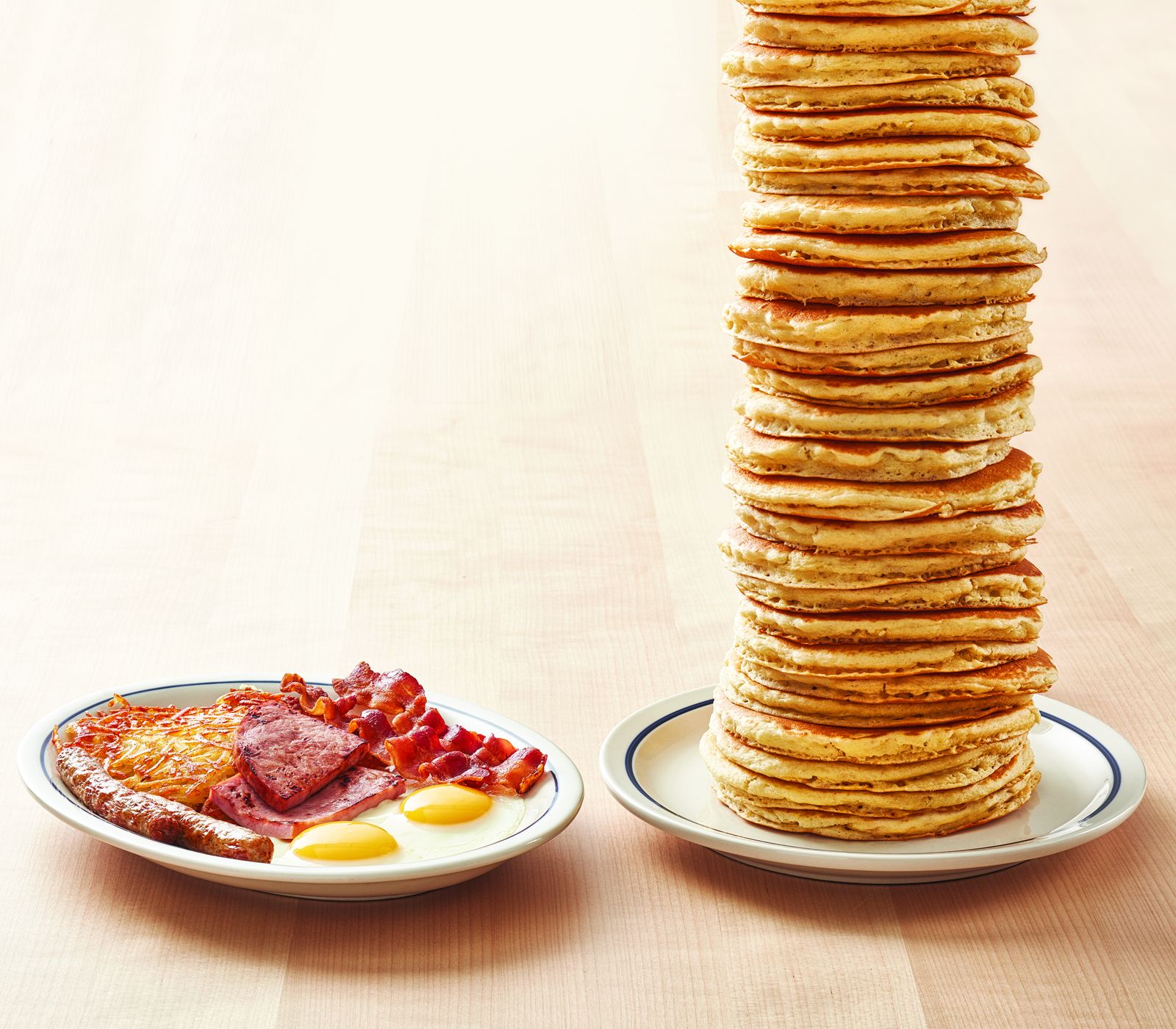 IHOP Brings Back Free "All You Can Eat Pancakes" with the Purchase of Any Breakfast Combo*