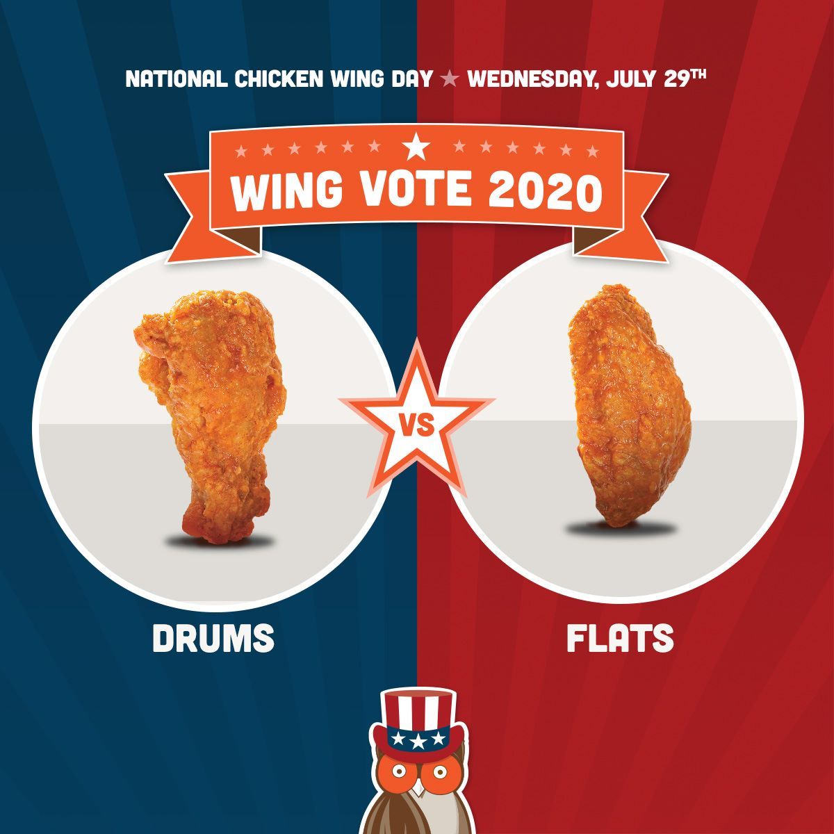 Be Heard at Hooters This National Chicken Wing Day and Get 10 Free Boneless...