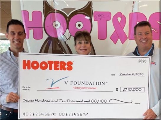 Hooters Raises $710,000 in the Fight Against Breast Cancer