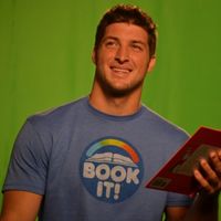 Tim Tebow to Quarterback 2012 America's Biggest Storytime for the Pizza Hut BOOK IT! Reading Program