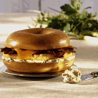 Bruegger's Bagels' Better Cheddar Egg Sandwich Bruegger's Bagels' Better Cheddar Egg Sandwich