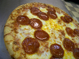 New Detroit Style Pizza Co. Pan Style Round with Flavored Crust New Detroit Style Pizza Co. Pan Style Round with Flavored Crust