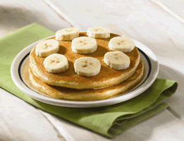 IHOP Whole Wheat Pancakes with Banana