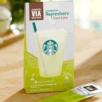 Cool Lime Starbucks VIA Refreshers
