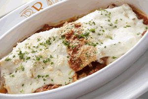 Mama's Lasagna Bolognese at BRAVO! Mama's Lasagna Bolognese at BRAVO!