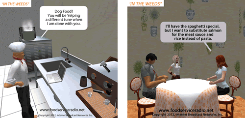 New Food Service Cartoon "In The Weeds" Takes a Lighter Look at the Restaurant Industry New Food Service Cartoon "In The Weeds" Takes a Lighter Look at the Restaurant Industry
