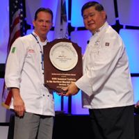 Hartford Chef Accepts Culinary Achievement of Excellence Award on Behalf of VIVO Trattoria