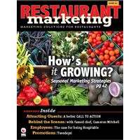 Restaurant Marketing Magazine Summer Issue Sizzles