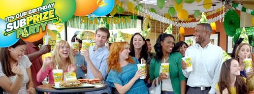 SUBWAY Restaurants Celebrates Birthday with September Full of SUBprizes