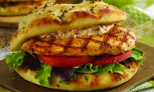 Sizzler's Tuscan Chicken Sandwich Sizzler Unveils Expanded Sandwich Lineup