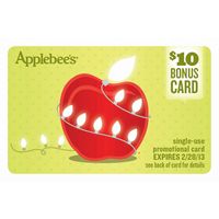 Applebee's $10 Bonus Cards: "A Little for You, A Lot for Them" This Holiday Season Applebee's $10 Bonus Cards: "A Little for You, A Lot for Them" This Holiday Season