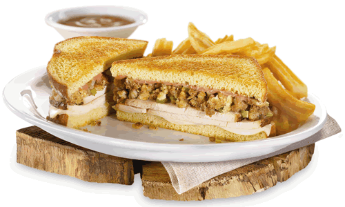 Denny's Gandalf's Gobble Melt The Hobbit: An Unexpected Journey