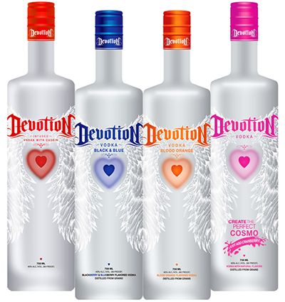 Houlihan's Gets Devoted! Devotion Vodka, World's First-Ever Sugar-Free & Gluten-Free Flavored Vodka Family, Now Available at Houlihan's Restaurant & Bar