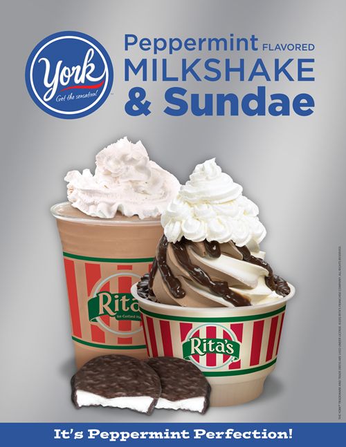 Rita's Italian Ice Introduces York Peppermint Holiday Treats