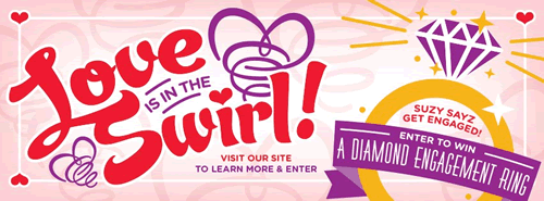 Suzy's Swirl Engages Couples in Valentine's Day Contest
