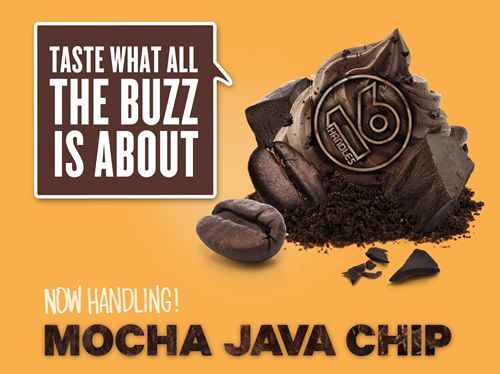 16 Handles Frozen Yogurt Releases Proprietary New Flavor - Mocha Java Chip 16 Handles Frozen Yogurt Releases Proprietary New Flavor - Mocha Java Chip