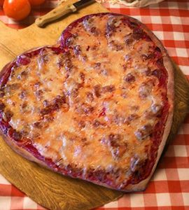 Heart-Shaped Pizzas Debut Again Valentine's Day at Select Aurelio's Pizza Locations