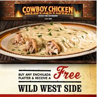 Famous Enchiladas Hit 30 Years on Cowboy Chicken's Menu