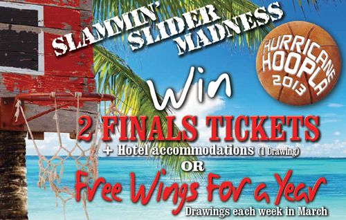 Hurricane Grill & Wings Celebrates College Basketball With Annual Hurricane Hoopla Giveaway