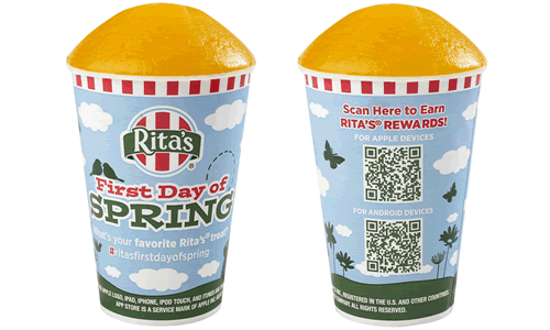 Rita's Italian Ice to Celebrate 21st Annual First Day of Spring Free Ice Giveaway Rita's Italian Ice to Celebrate 21st Annual First Day of Spring Free Ice Giveaway