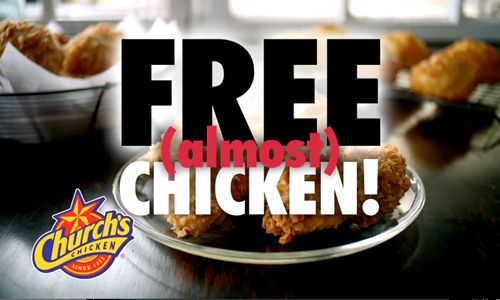 Church's Chicken Launches New Tongue-in-Cheek Ad for Value-Minded Consumers Looking for Deals Church's Chicken Launches New Tongue-in-Cheek Ad for Value-Minded Consumers Looking for Deals