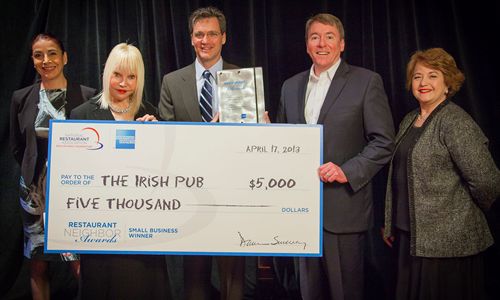 Irish Pub National Restaurant Association Educational Foundation Honors Winners of Restaurant Neighbor, Faces of Diversity Awards