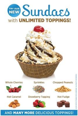 Rita's Italian Ice Serves Up New Sundaes with Unlimited Toppings and Cookie Dough Cream Ice