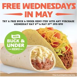 Del Taco to Offer Free Food Wednesdays Beginning May 8