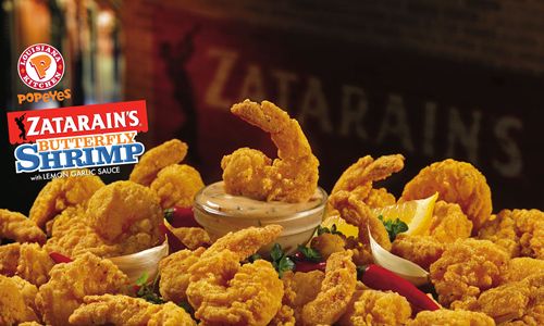Popeyes Brings Back Delicious Duo, Zatarain's Butterfly Shrimp