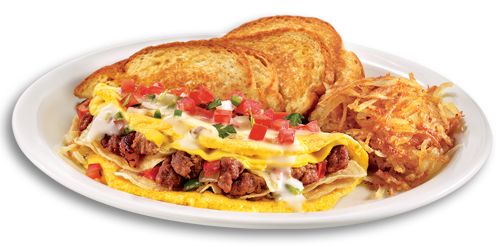 Your Eggs, Your Way With Denny's "Build Your Own Omelette" Menu