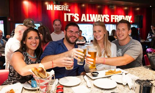 TGI Fridays at Braintree Re-Opens, Boasting New Modern Design and Re-Energized Atmosphere