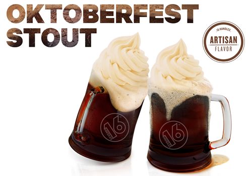 16 Handles Says Cheers to October with Limited-Edition Flavor: Oktoberfest Stout Fro-Yo
