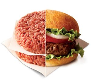 Cardinal Revolution Burger changing the category using Natural Texture Forming process