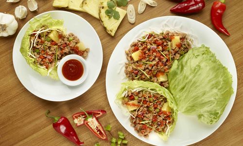 Pei Wei Spices up Fall with New Bold & Sweet Sriracha Pineapple Pork Lettuce Wraps