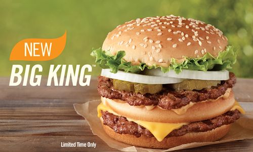 BURGER KING Introduces the new BIG KING Sandwich