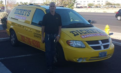 Dickey's Barbecue Pit in Las Vegas Throws Big Celebration with Mr. Dickey