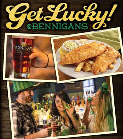 Bennigan's Wants Guests to "Get Lucky" this St. Paddy's Day