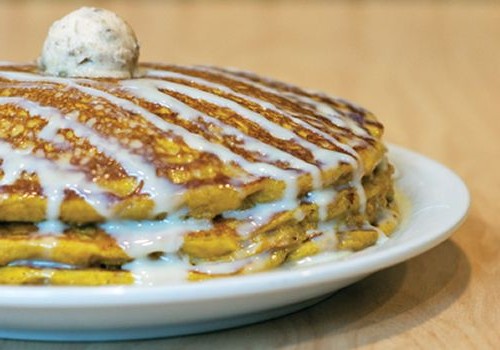 Carve Your Pumpkin Pancakes at Sunny Street Cafe