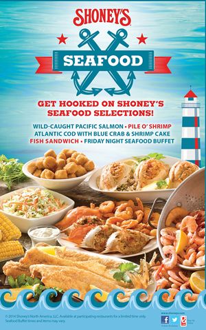 Shoney's Invites America to Get Hooked on Its Seafood Selections