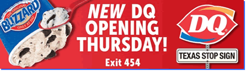 Dairy Queen Returns to Grand Prairie on April 17