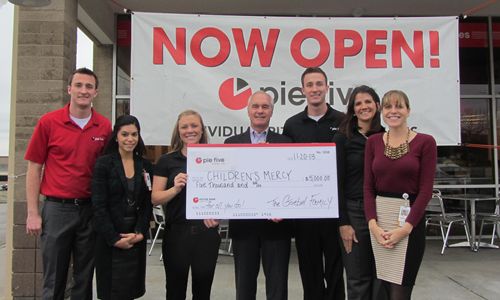 "Mercy Mondays at Pie Five" to Raise Funds for Children's Hospital