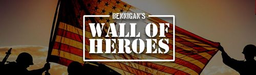 Bennigan's Calls on Americans Everywhere to Help Honor U.S. Military with 'Wall of Heroes'