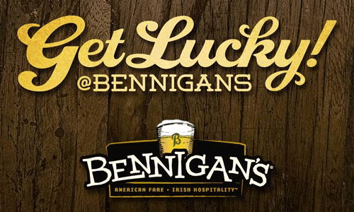 Elgin Woman "Gets Lucky" at Bennigan's; Wins St. Paddy's Day Dream Vacation