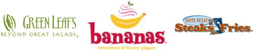 Villa Enterprises Introduces New Menu Items at Green Leaf's, Bananas Smoothies & Frozen Yogurt and Philly Steaks & Fries