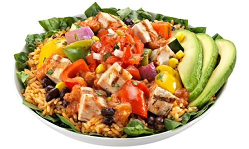 Healthy Dining Menu Options at California Tortilla