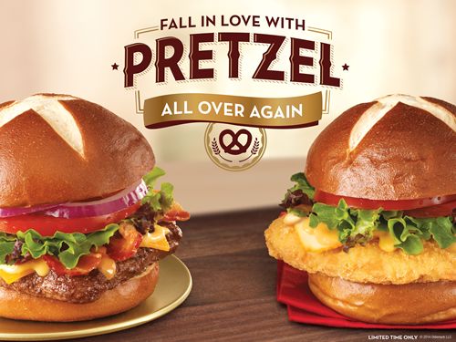 Wendy's Rekindles Pretzel Passion with a Comeback of its Premium Pretzel Bun