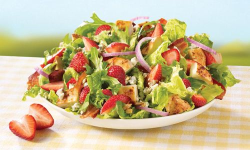 Wendy's Delivers the Freshest Tastes of Summer with New Strawberry Fields Chicken Salad